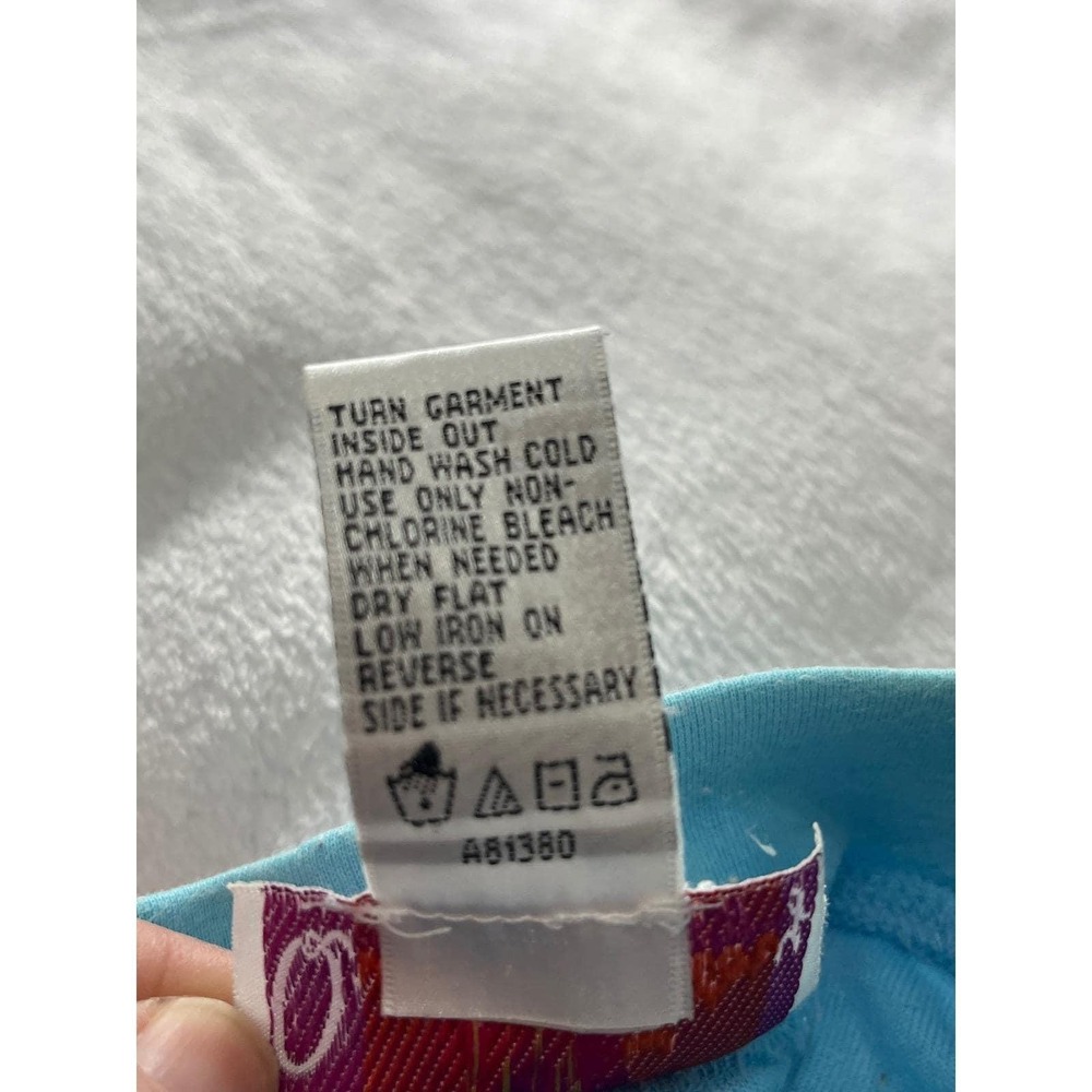 Quacker Factory 3X Terry Cloth Lounge Set Blue Daisy American Flag 4th of July - Picture 10 of 13
